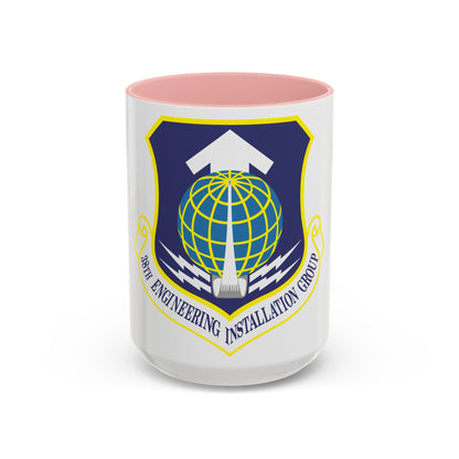 38th Engineering Installation Group (U.S. Air Force) Accent Coffee Mug