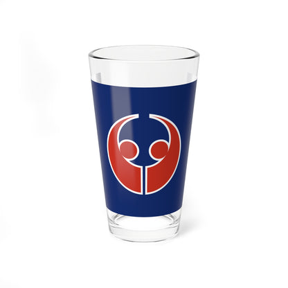 Flag of Toyoake Aichi (Japan) Pint Glass 16oz