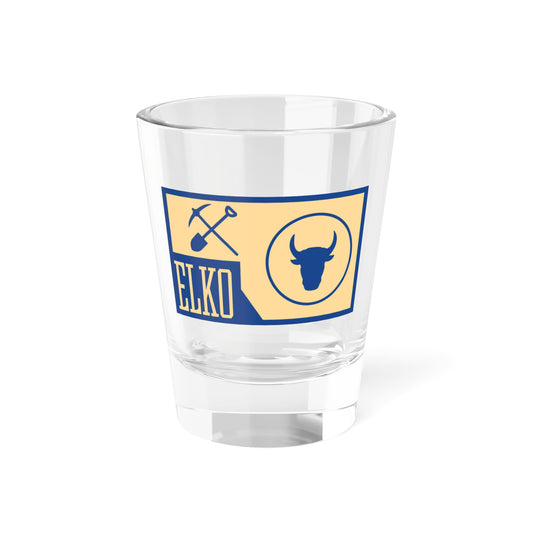 Flag of Elko County Nevada (United States) Shot Glass 1.5oz
