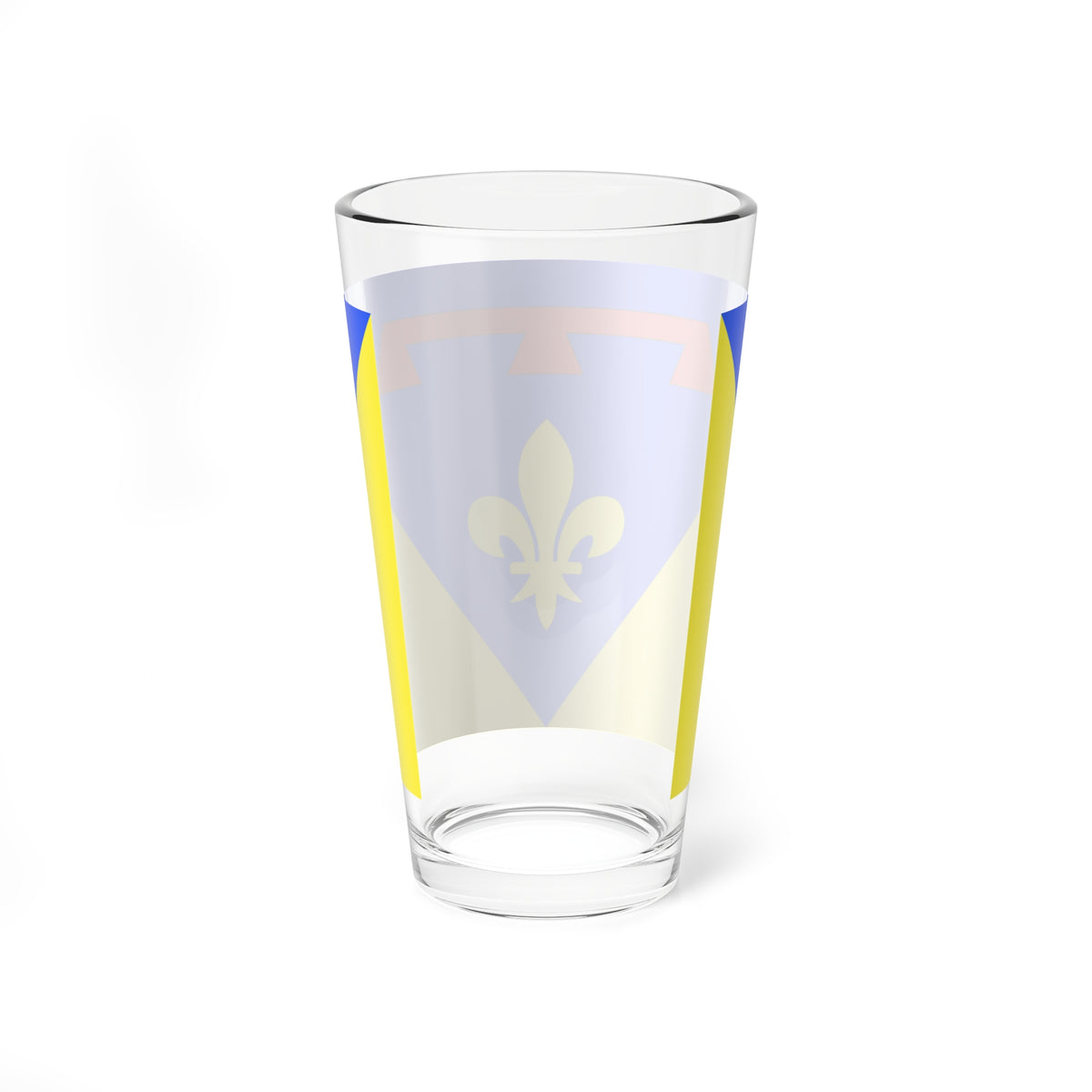 Proposition de drapeau pour le Var (France) Pint Glass 16oz