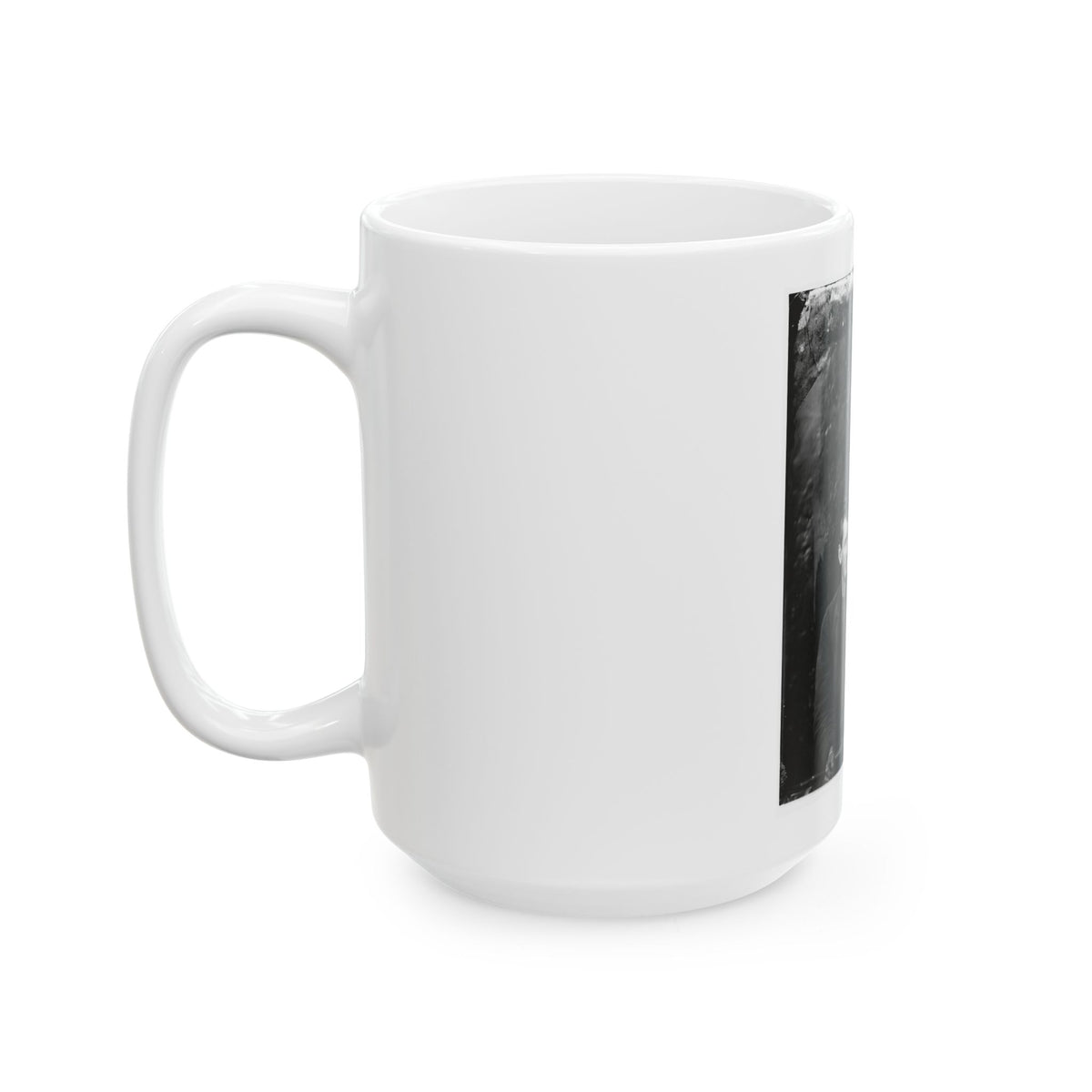 Washington Navy Yard, D.C. Edman Spangler, A  Conspirator,  Manacled (U.S. Civil War) White Coffee Mug