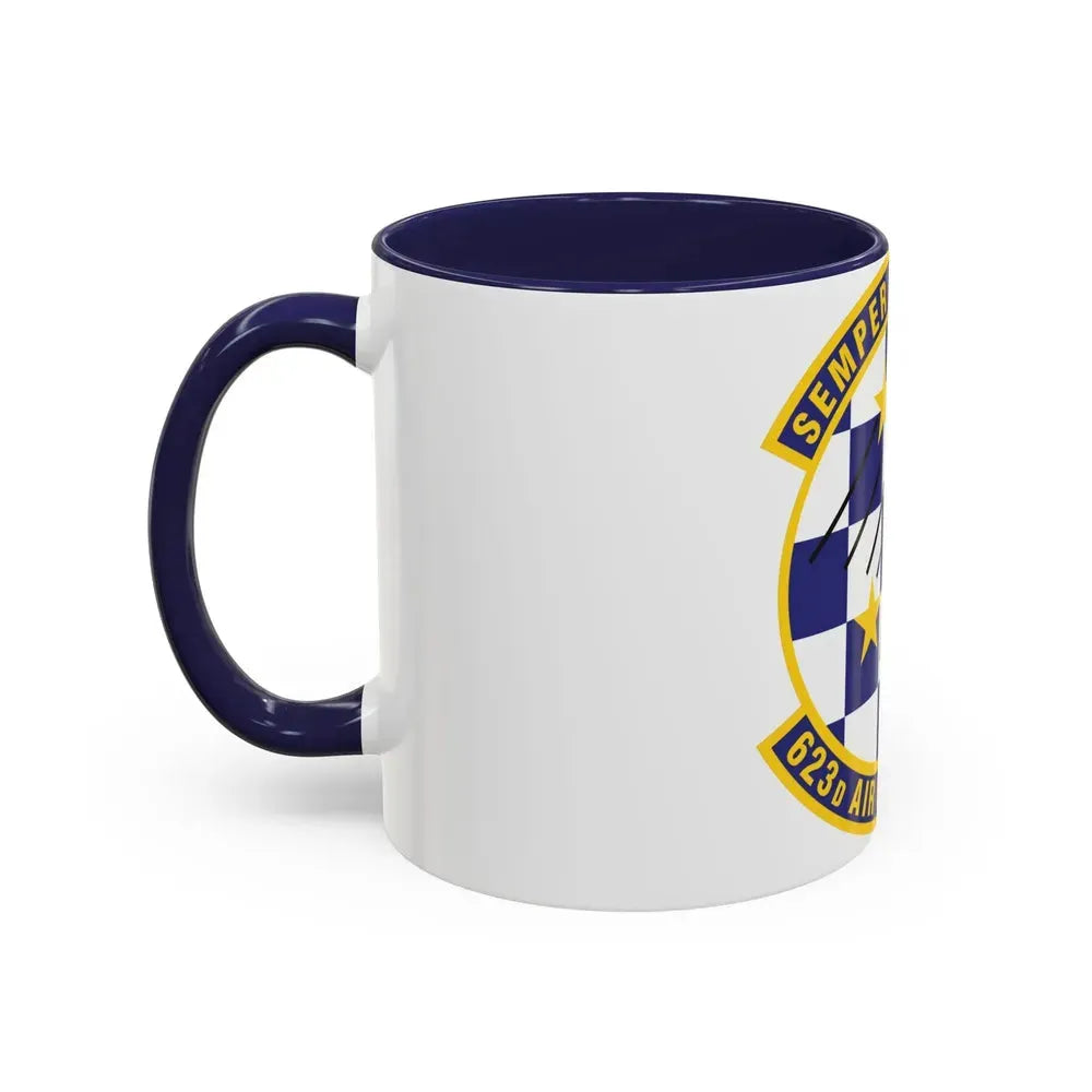 623 Air Control Squadron PACAF (U.S. Air Force) Accent Coffee Mug - Go Mug Yourself