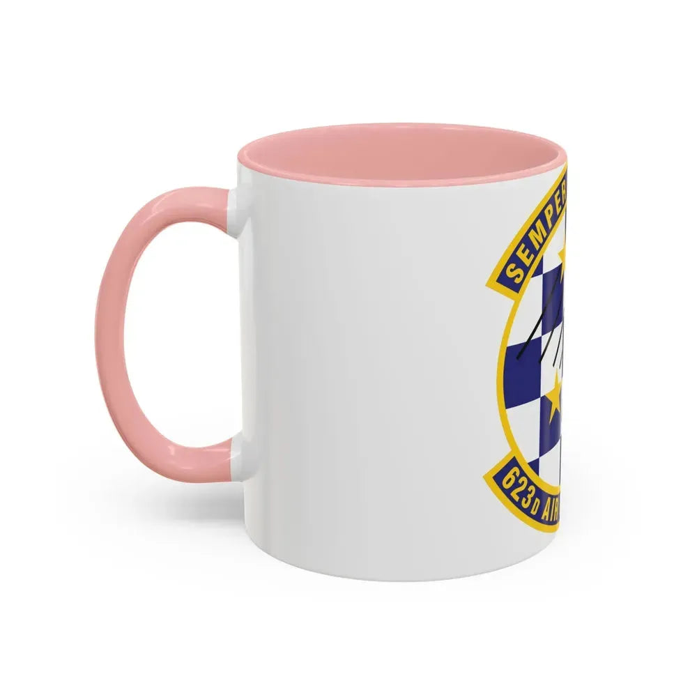 623 Air Control Squadron PACAF (U.S. Air Force) Accent Coffee Mug - Go Mug Yourself