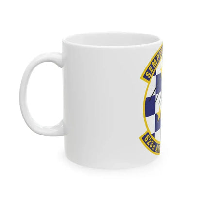 623 Air Control Squadron PACAF (U.S. Air Force) White Coffee Mug - Go Mug Yourself