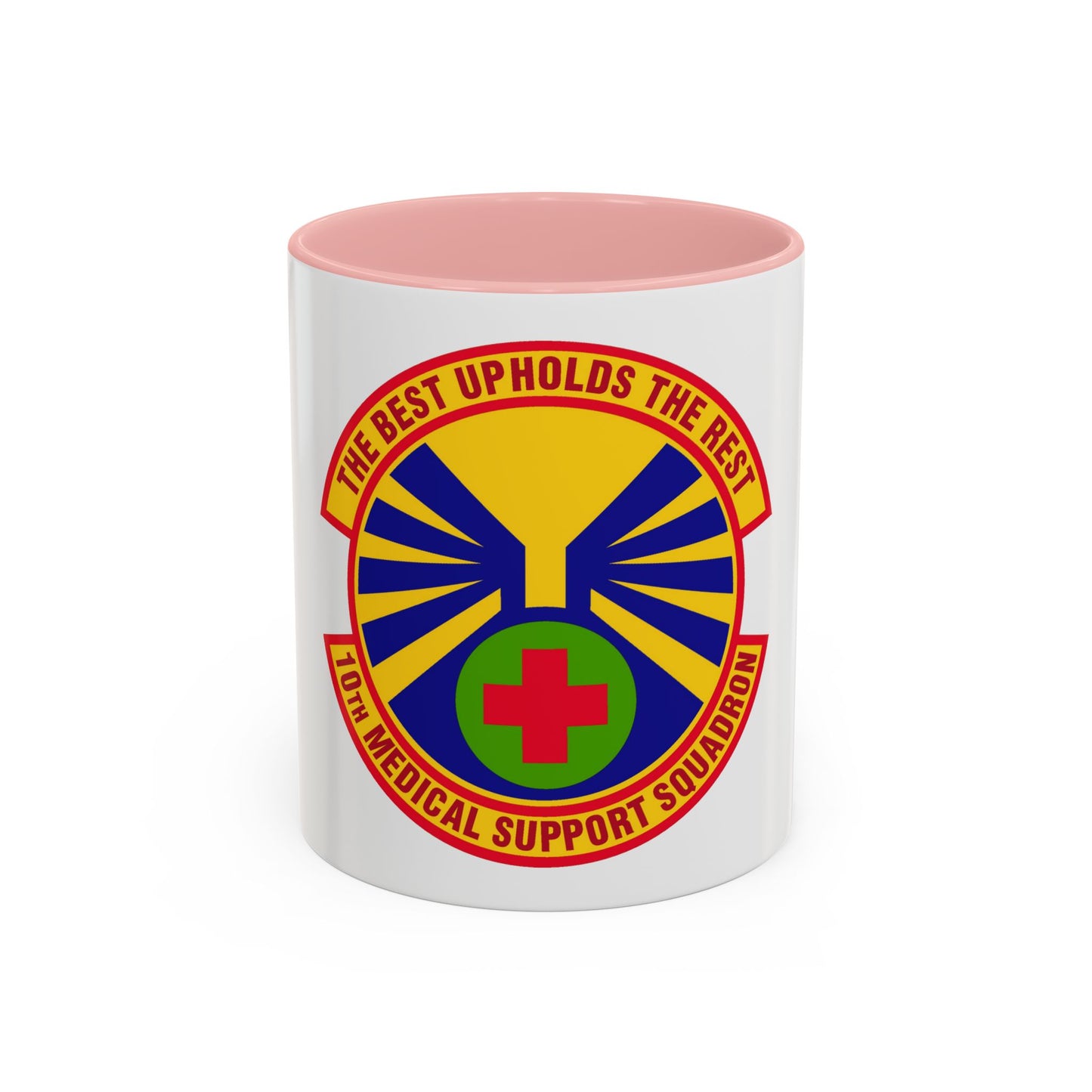 10th Medical Support Squadron (U.S. Air Force) Accent Coffee Mug