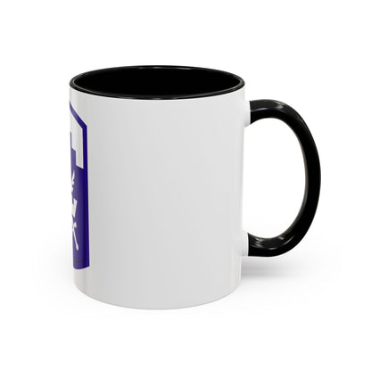 353 Civil Affairs Command (U.S. Army) Accent Coffee Mug