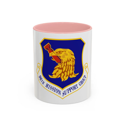 96th Mission Support Group (U.S. Air Force) Accent Coffee Mug