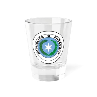 Escudo de Paraguay Doctor Francia (Paraguay) (Coat of Arms) Shot Glass 1.5oz