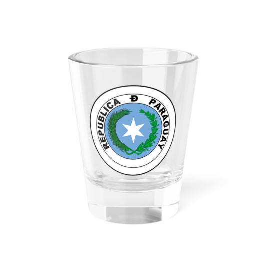 Escudo de Paraguay Doctor Francia (Paraguay) (Coat of Arms) Shot Glass 1.5oz