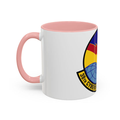 38th Cyberspace Readiness Squadron (U.S. Air Force) Accent Coffee Mug