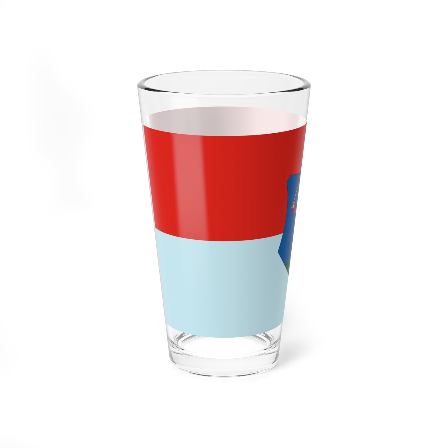 Flag of Janoshaza (Hungary) Pint Glass 16oz