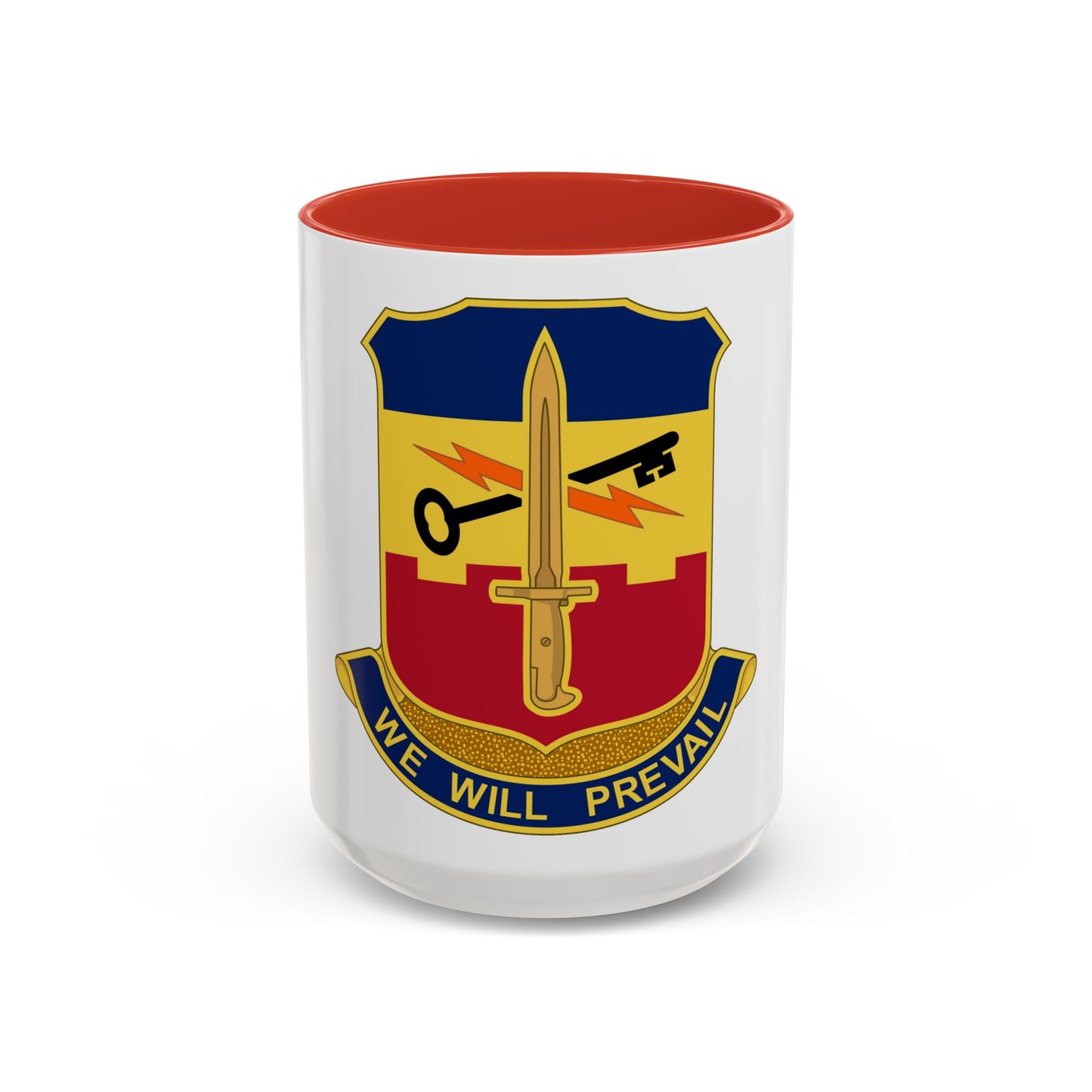 741 Engineer Battalion (U.S. Army) Accent Coffee Mug