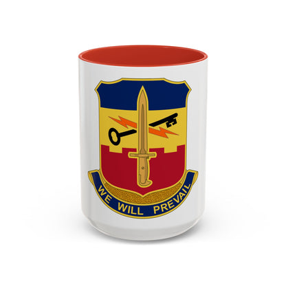 741 Engineer Battalion (U.S. Army) Accent Coffee Mug