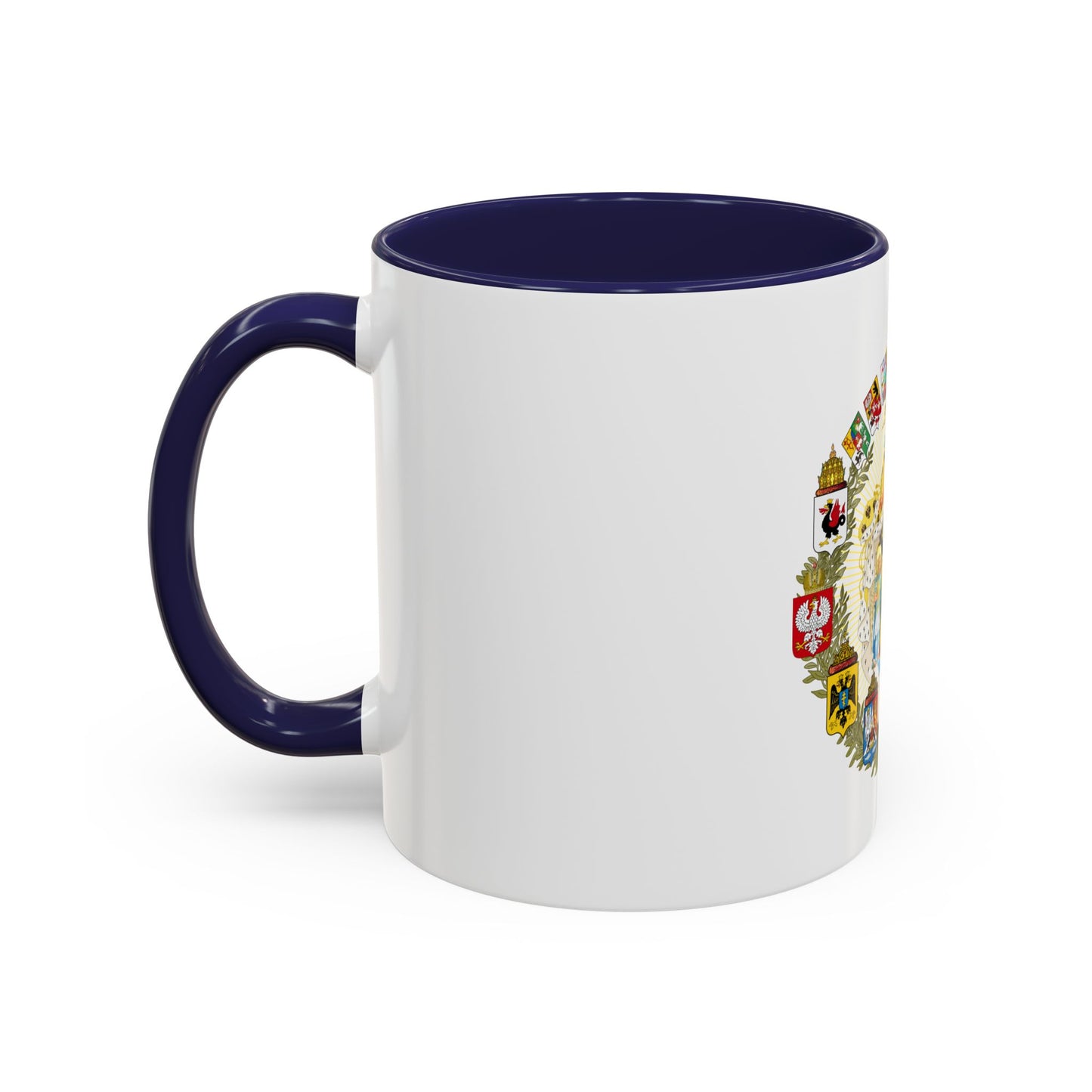 Greater Coat of Arms of the Russian Empire - Accent Coffee Mug