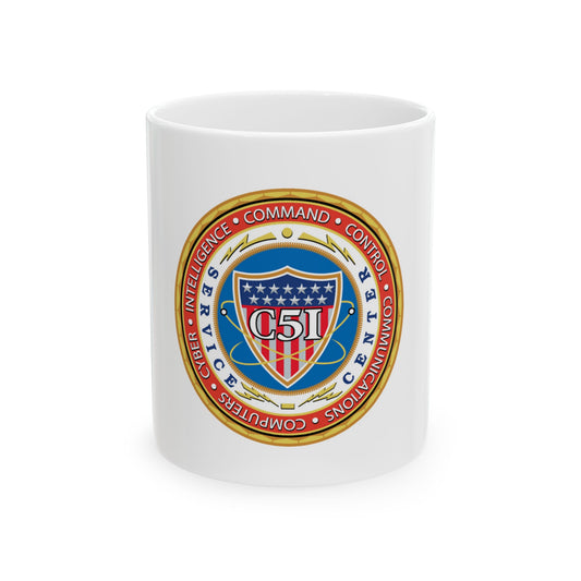 USCG C51SC (U.S. Coast Guard) White Coffee Mug