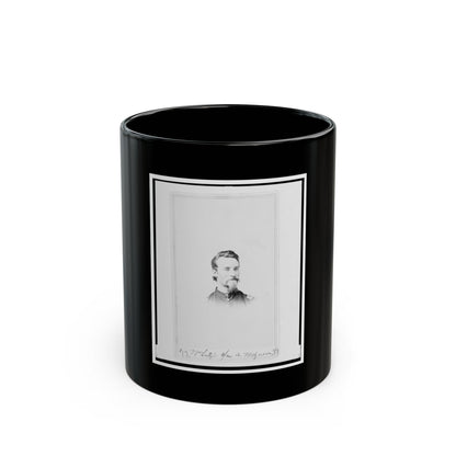 Matthew T. Lutz, Bust Portrait, Facing Front (U.S. Civil War) Black Coffee Mug
