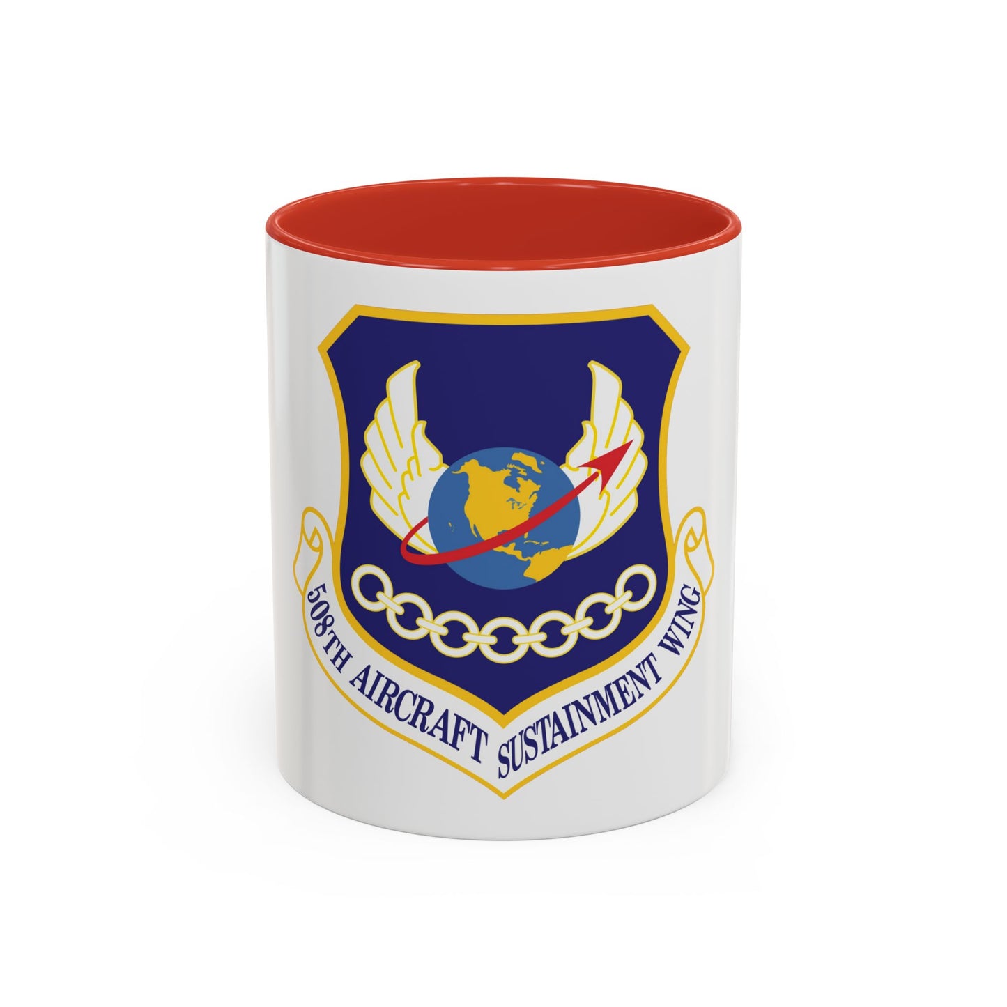 508th Aircraft Sustainment Wing (U.S. Air Force) Accent Coffee Mug