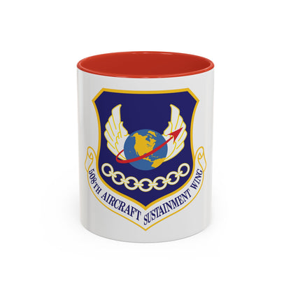 508th Aircraft Sustainment Wing (U.S. Air Force) Accent Coffee Mug