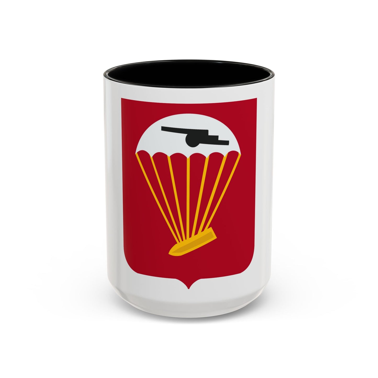 456th Airborne Field Artillery Battalion v2 (U.S. Army) Accent Coffee Mug