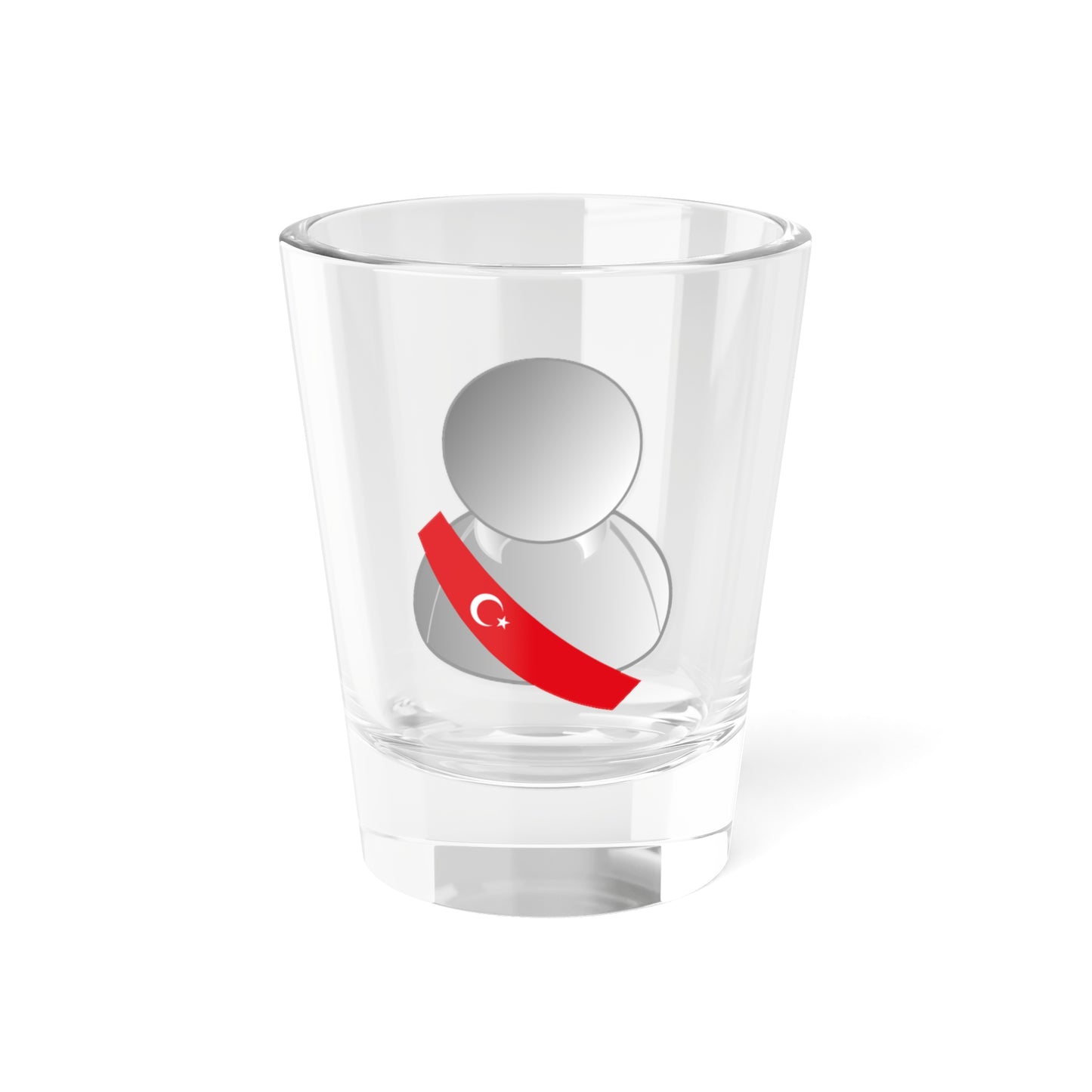 Turkey politic personality icon (Turkey) Shot Glass 1.5oz