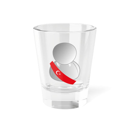 Turkey politic personality icon (Turkey) Shot Glass 1.5oz