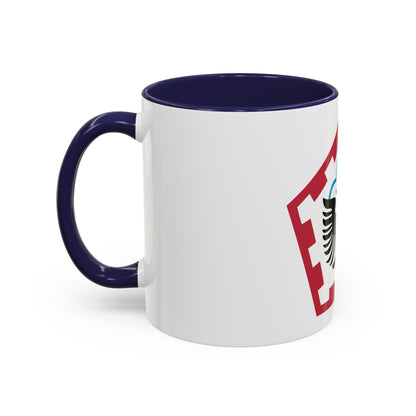555th Engineer Brigade (U.S. Army) Accent Coffee Mug