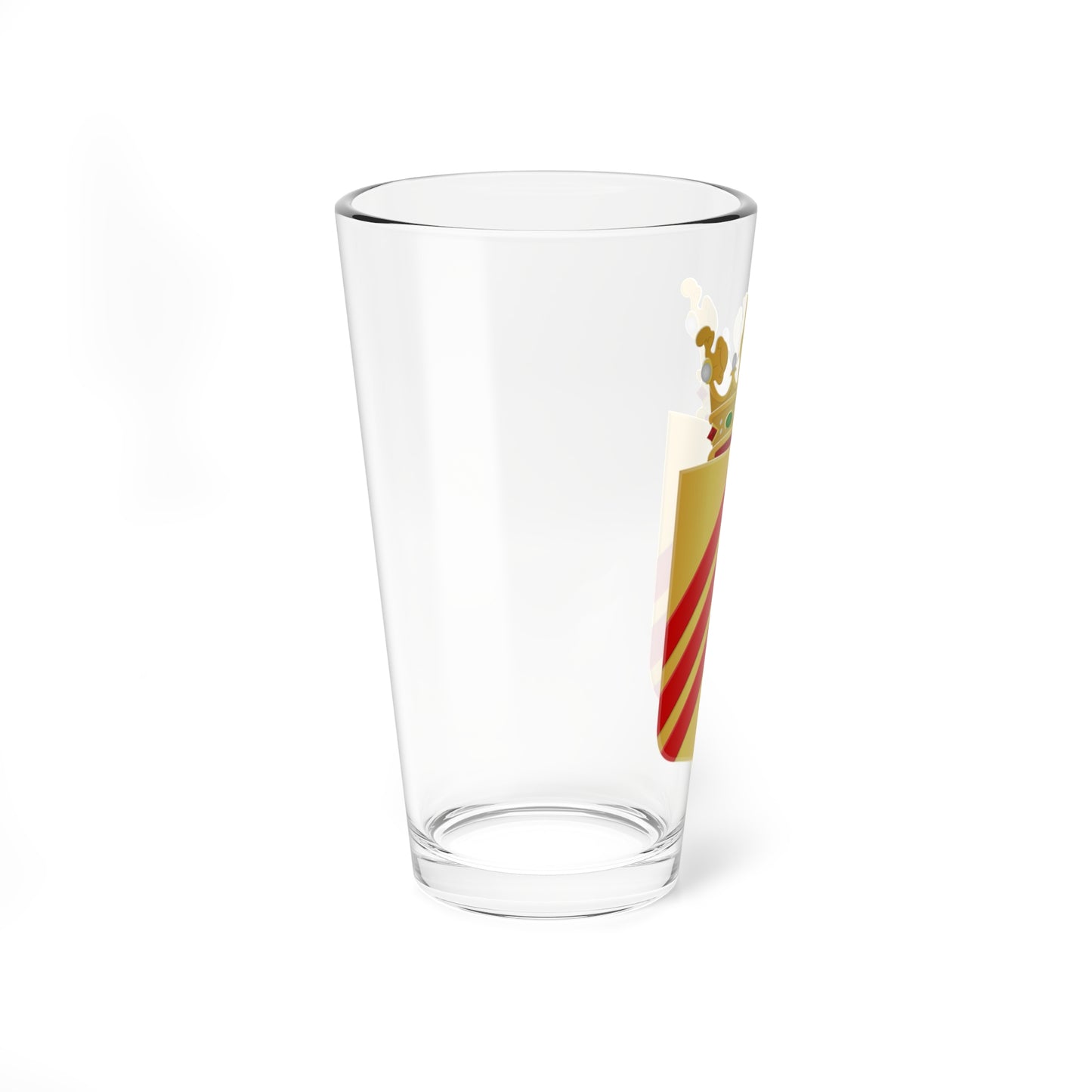 Coat of arms of Voorst (Netherlands) (Coat of Arms) Pint Glass 16oz