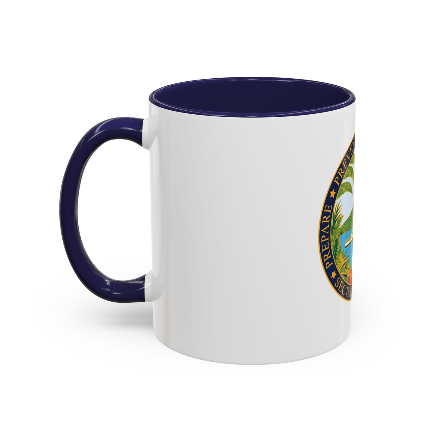 USCG Sector Honolulu (U.S. Coast Guard) Accent Coffee Mug