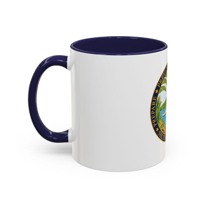 USCG Sector Honolulu (U.S. Coast Guard) Accent Coffee Mug