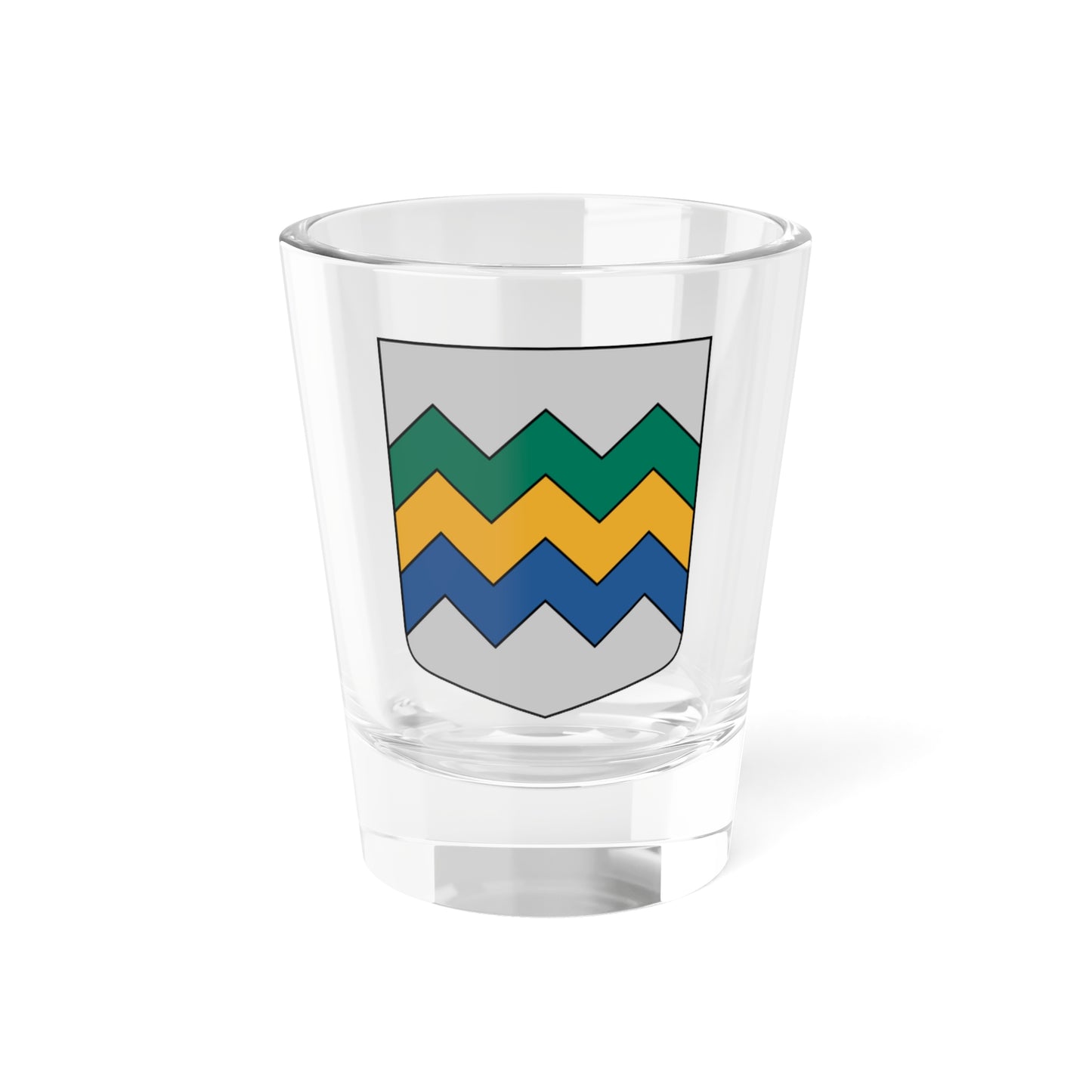 Garkalnes pagasta ģerbonis (Latvia) (Coat of Arms) Shot Glass 1.5oz
