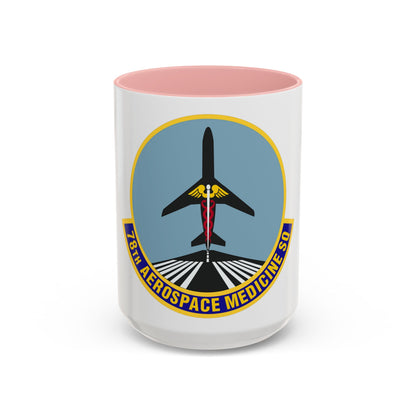 78th Aerospace Medicine Squadron (U.S. Air Force) Accent Coffee Mug