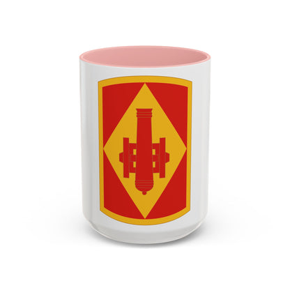 75th Field Artillery Brigade (U.S. Army) Accent Coffee Mug