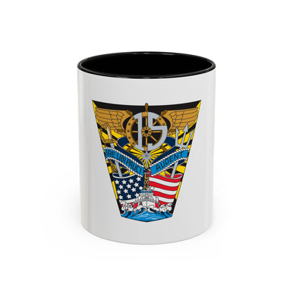 USCG Academy Audet (U.S. Coast Guard) Accent Coffee Mug