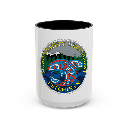 Marine Safety Detachment Ketchikan (U.S. Coast Guard) Accent Coffee Mug