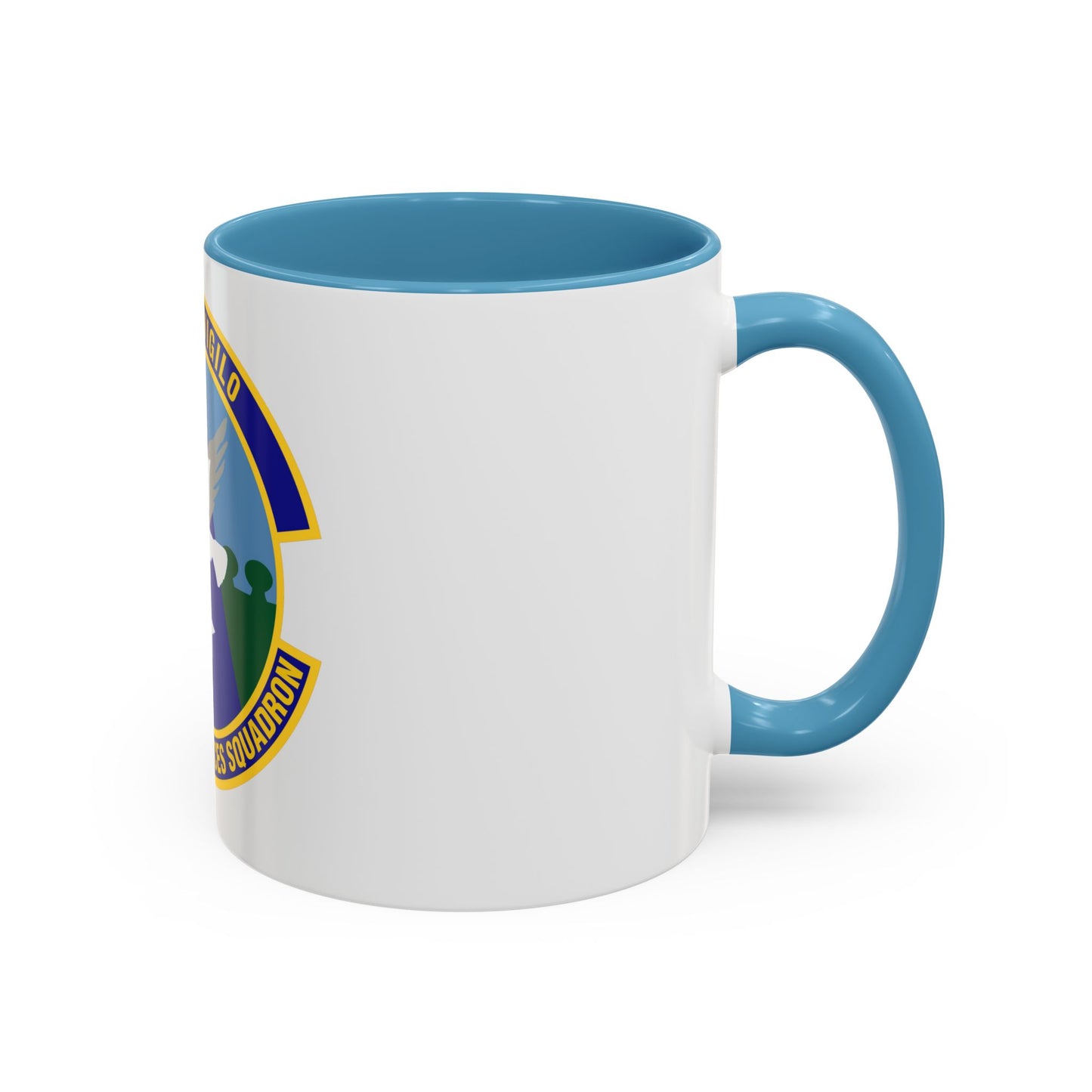 87 Security Forces Squadron AMC (U.S. Air Force) Accent Coffee Mug