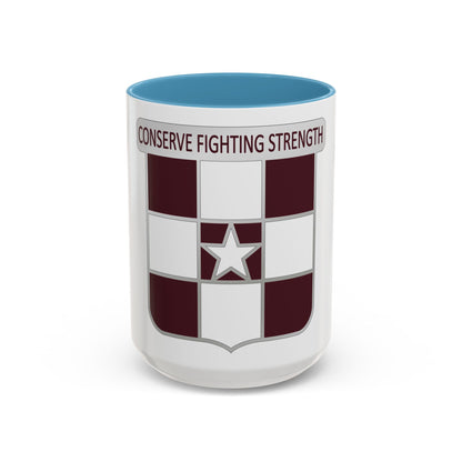 55 Medical Group (U.S. Army) Accent Coffee Mug