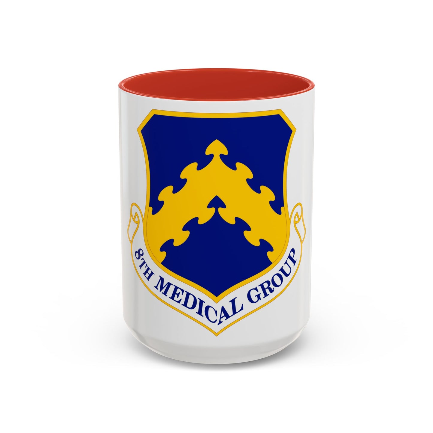 8 Medical Group PACAF (U.S. Air Force) Accent Coffee Mug