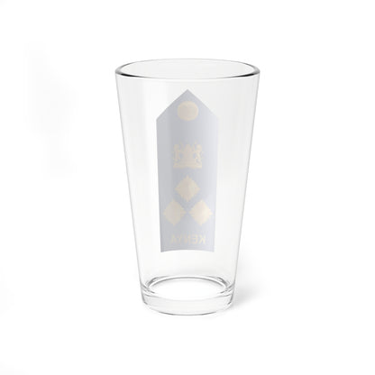 13. Kenyan Air Force BG (Kenya) (Military Rank) Pint Glass 16oz