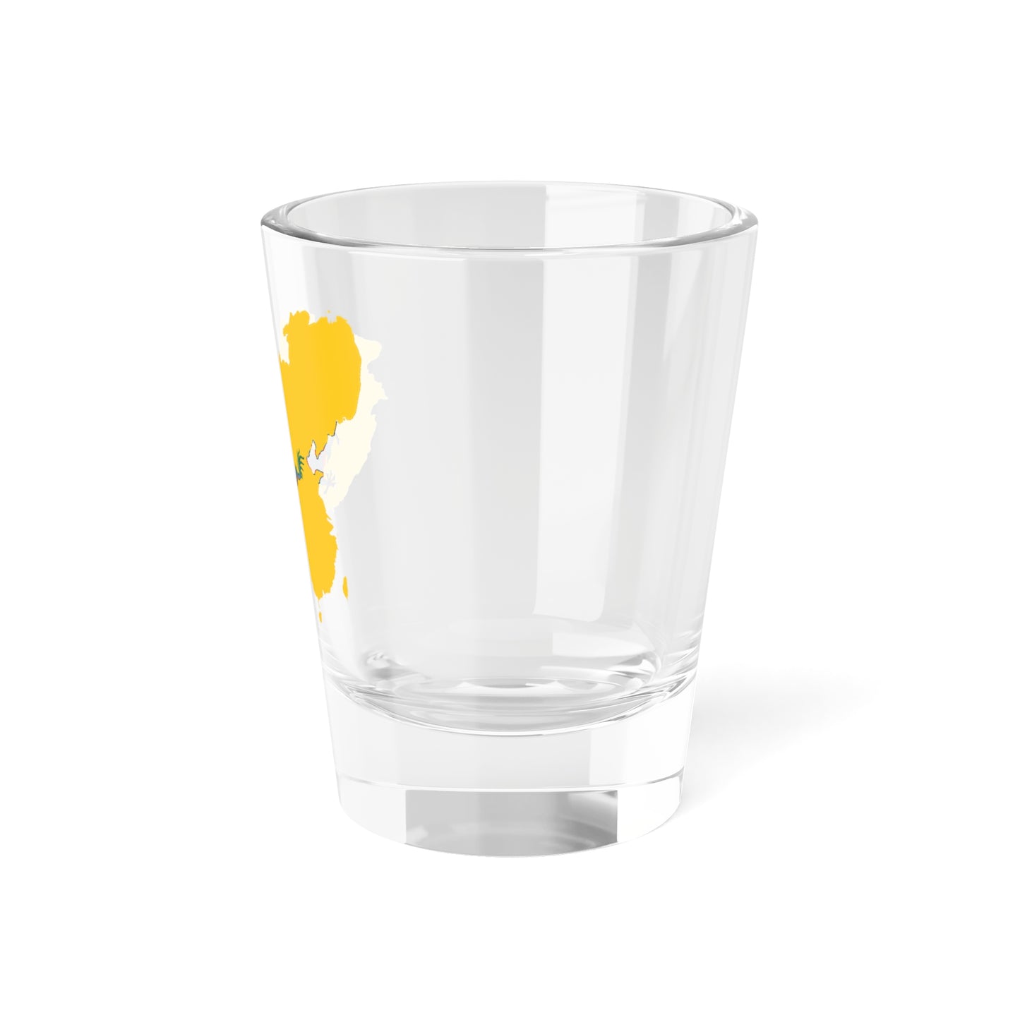 Flag map of the Qing dynasty 1820 (China) Shot Glass 1.5oz