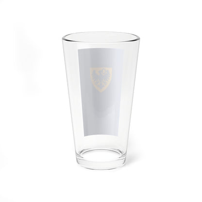 Flag of Karacsond vertical (Hungary) Pint Glass 16oz