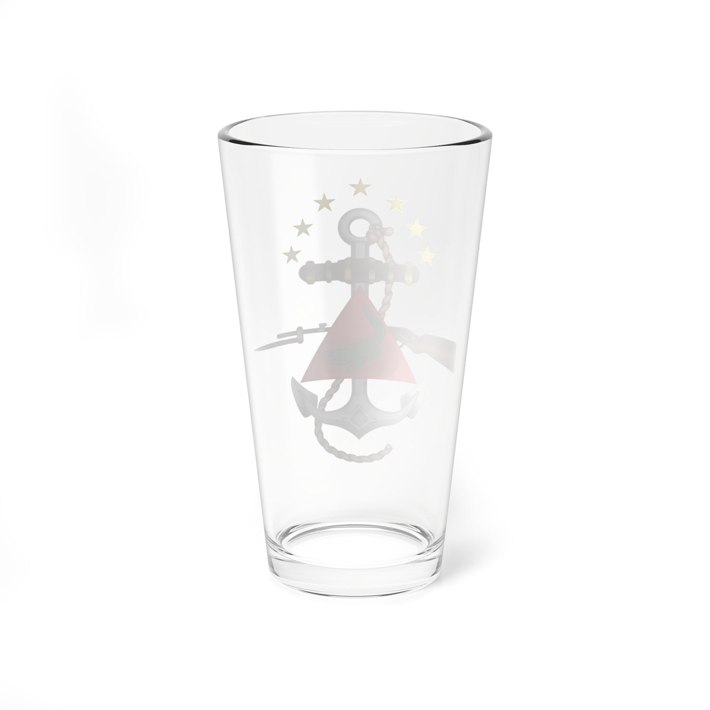 Emblem of Venezuelan Marine Corps (Venezuela) (Coat of Arms) Pint Glass 16oz