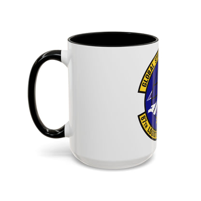 87 Logistics Readiness Squadron AMC (U.S. Air Force) Accent Coffee Mug