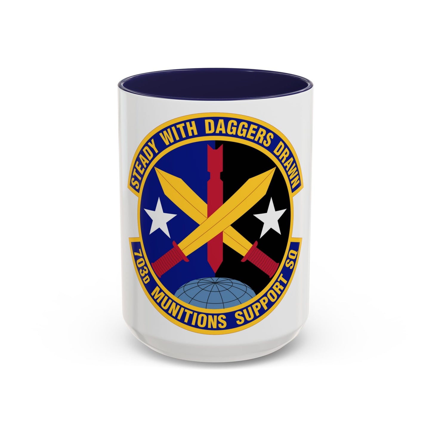 703d Munitions Support Squadron (U.S. Air Force) Accent Coffee Mug