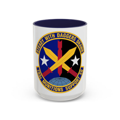 703d Munitions Support Squadron (U.S. Air Force) Accent Coffee Mug