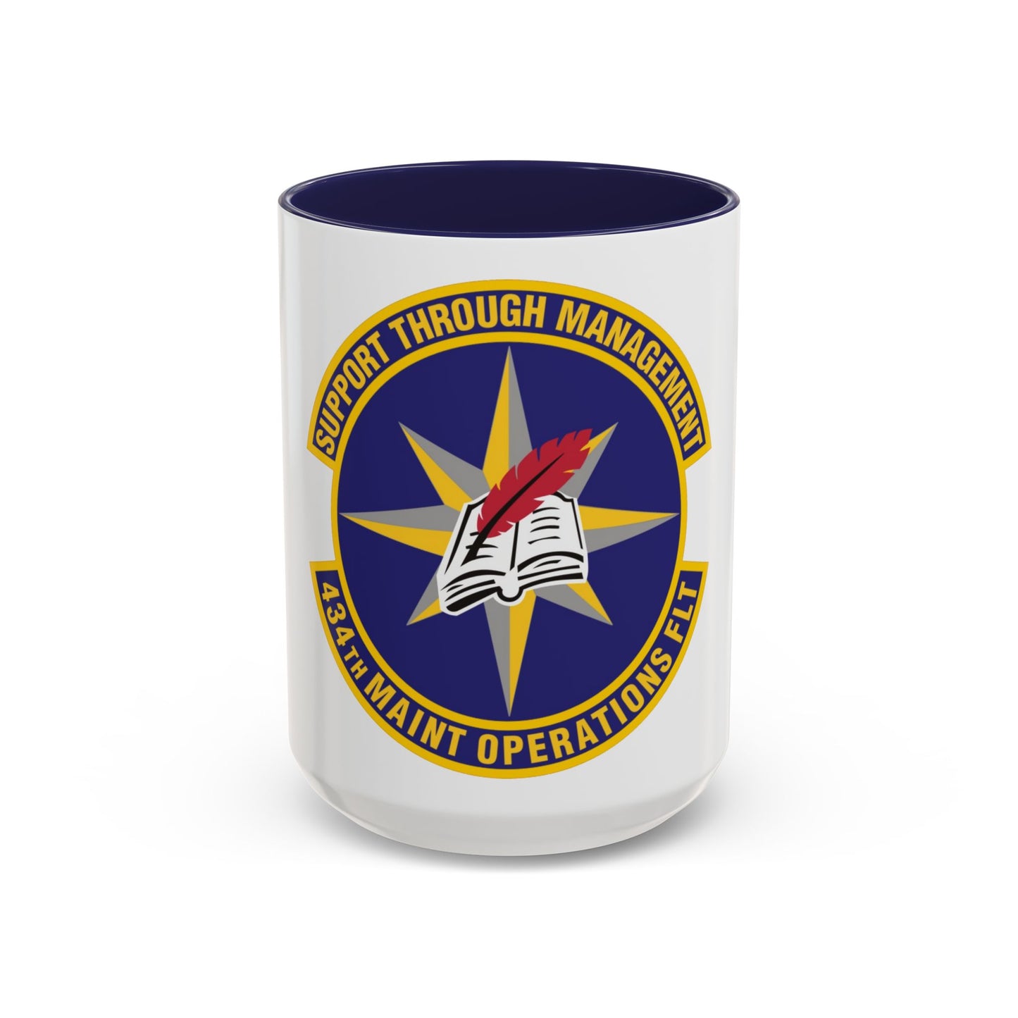 434th Maintenance Operations Flight (U.S. Air Force) Accent Coffee Mug