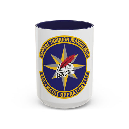 434th Maintenance Operations Flight (U.S. Air Force) Accent Coffee Mug