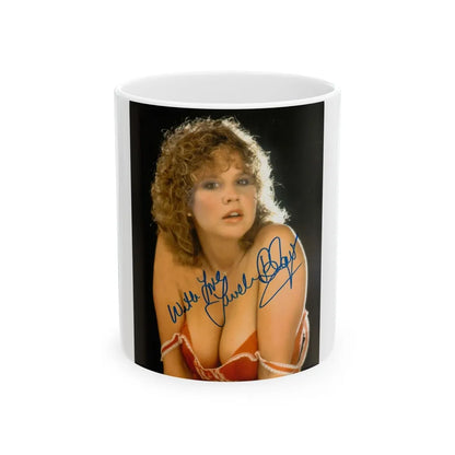 Linda Blair #280 (Vintage Female Icon) White Coffee Mug-11oz-Go Mug Yourself