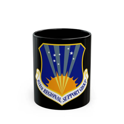 624th Regional Support Group (U.S. Air Force) Black Coffee Mug-11oz-Go Mug Yourself