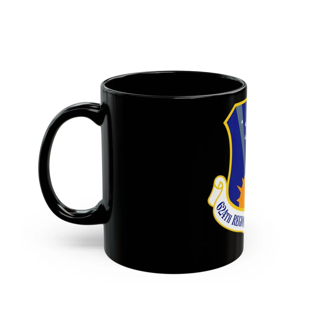 624th Regional Support Group (U.S. Air Force) Black Coffee Mug-Go Mug Yourself