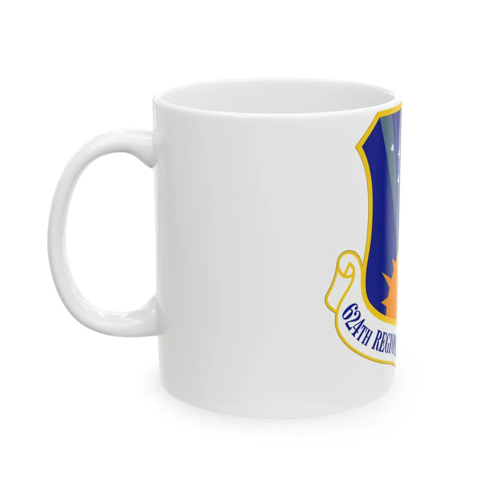 624th Regional Support Group (U.S. Air Force) White Coffee Mug-Go Mug Yourself